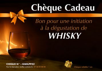 offrir en chèque anniversaire un bon cadeau dégustation whisky à paris